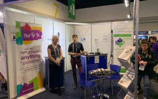 Loving meeting all the people at Edutech 2019. Come and meet some of the team and the team from Hear For You at #404