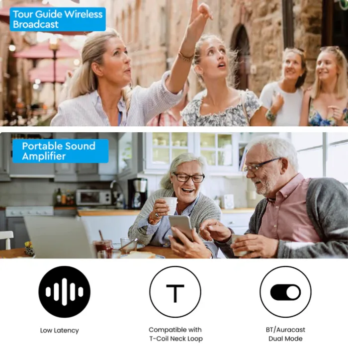 MoerDuo Plus ™ Auracast™ Audio Receiver - Image 2